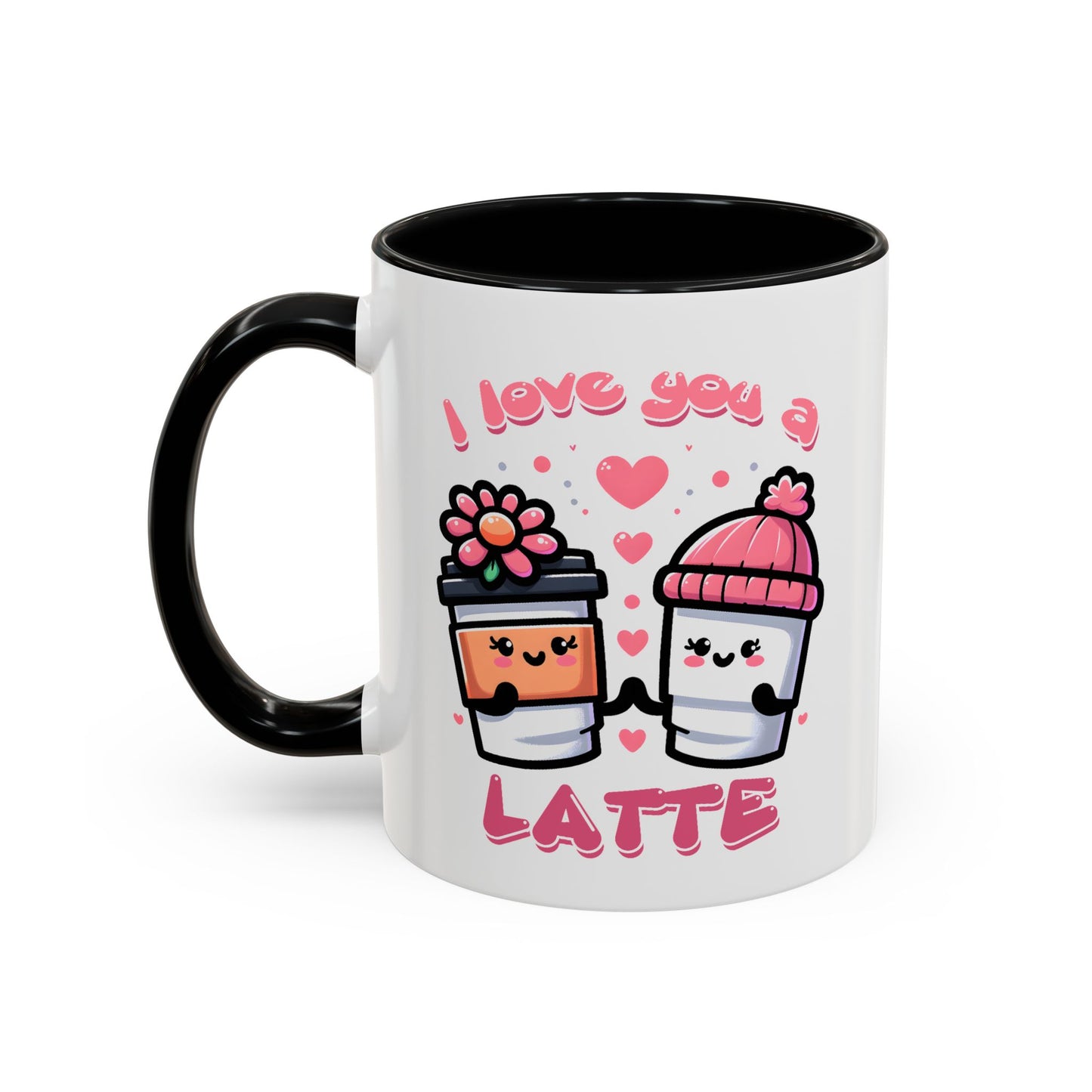 Valentine's Day Mug - I Love You A Latte Cute