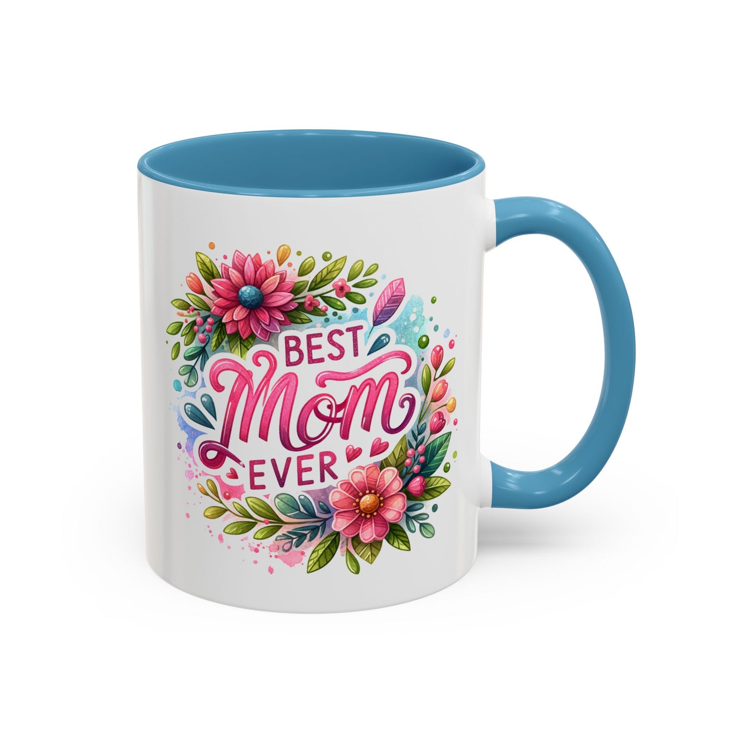 Mother's Day Mug - Best Mom Ever Floral