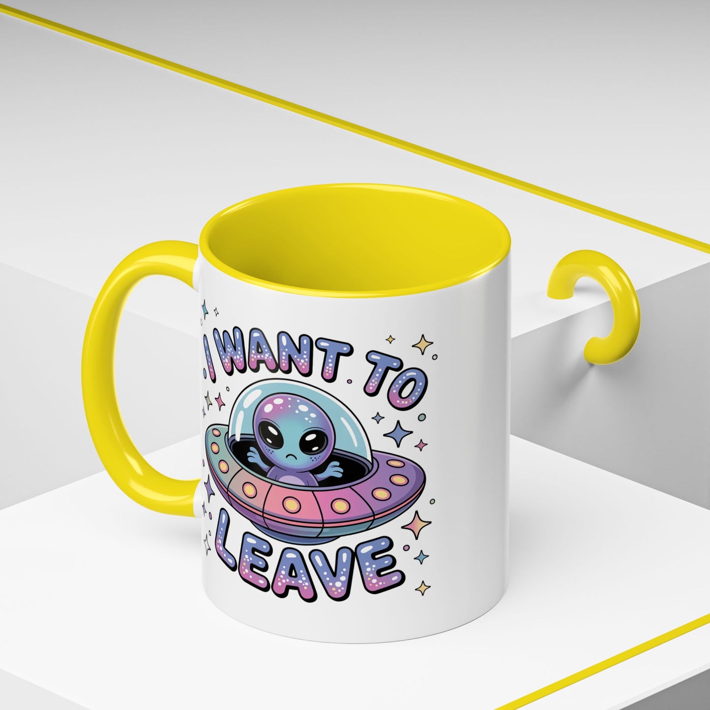 Alien Mug - I Want To Leave