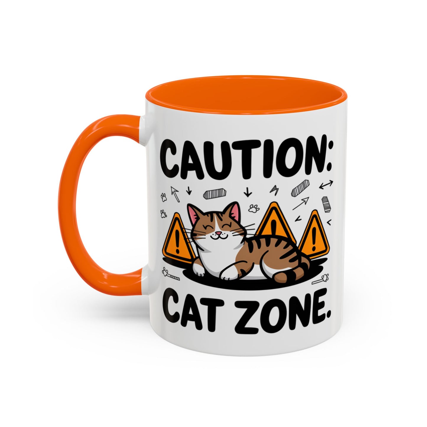 Animal Mug - Caution: Cat Zone