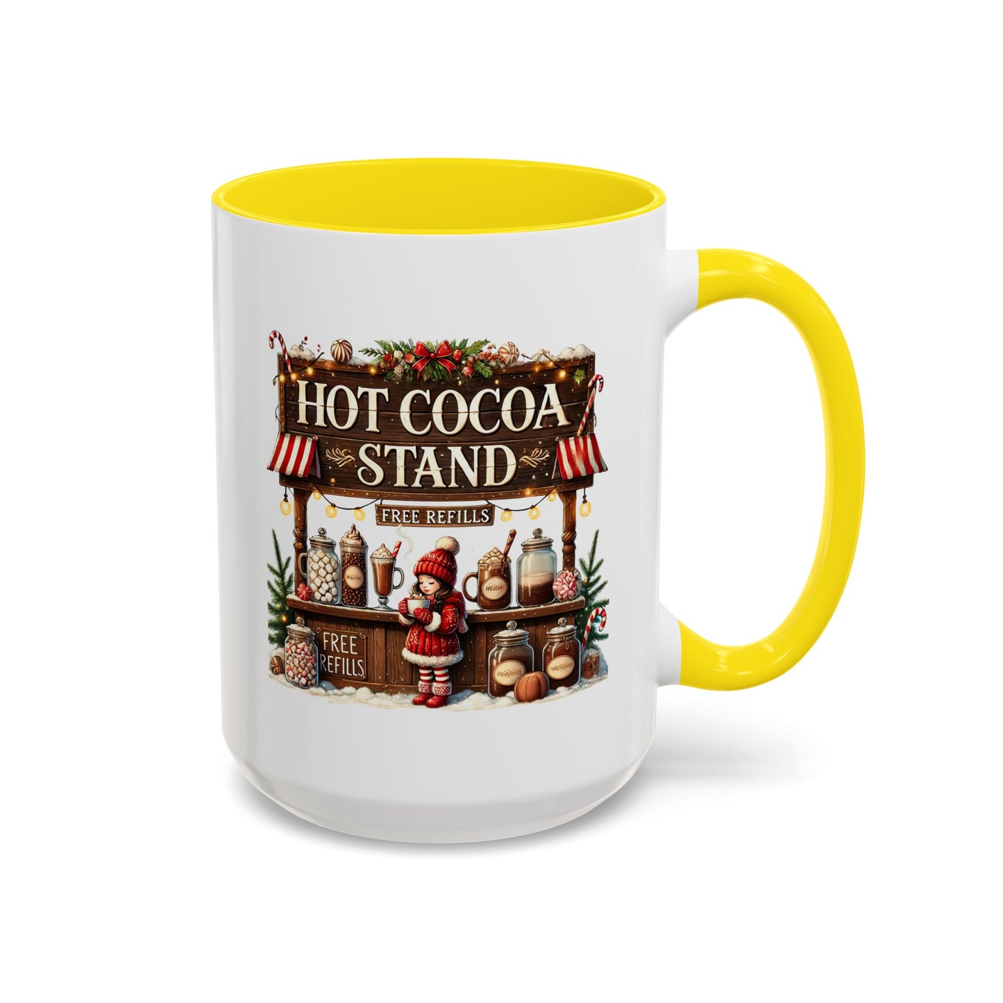 Christmas Mug - Hot Cocoa Stand Free Refills