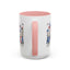 4th of July Mug - Floral America Patriotic