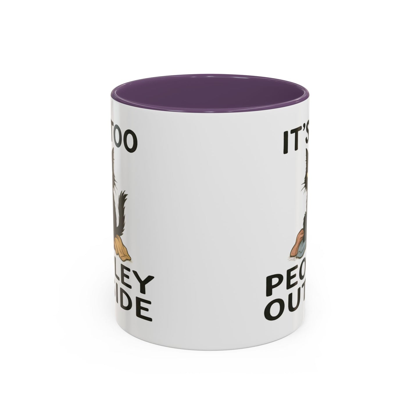 Animal Mug - It's Too Peopley Outside