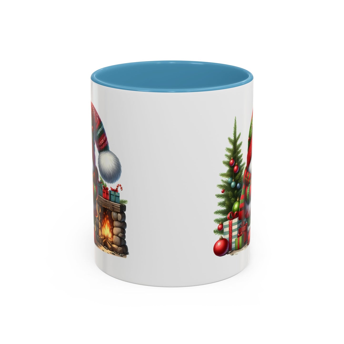 Christmas Mug - Gnome Fireplace