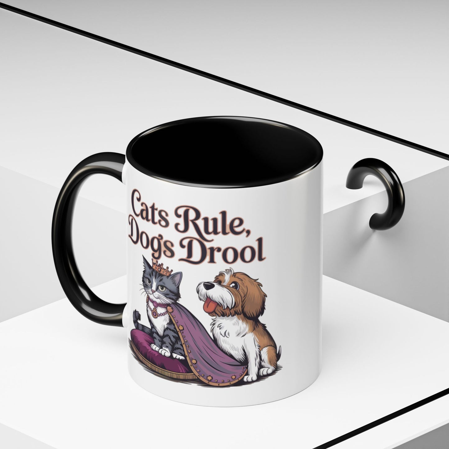 Animal Mug - Cats Rule Dogs Drool