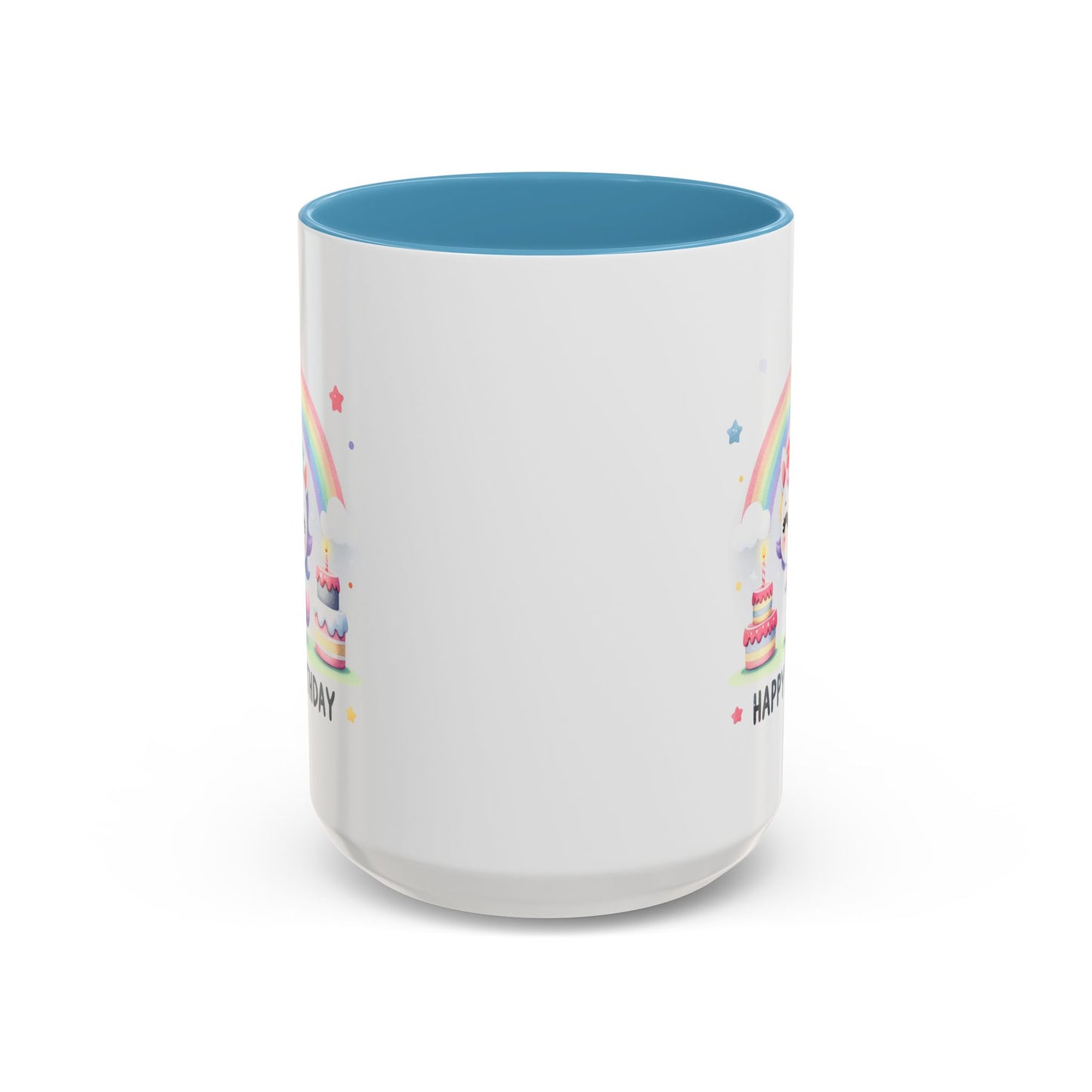 Birthday Mug -  Unicorn With Cakes