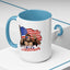 4th of July Mug - Bigfoot USA Flag