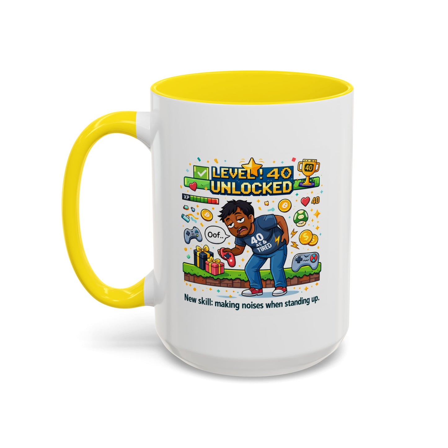 Birthday Mug - Level 40 Unlocked