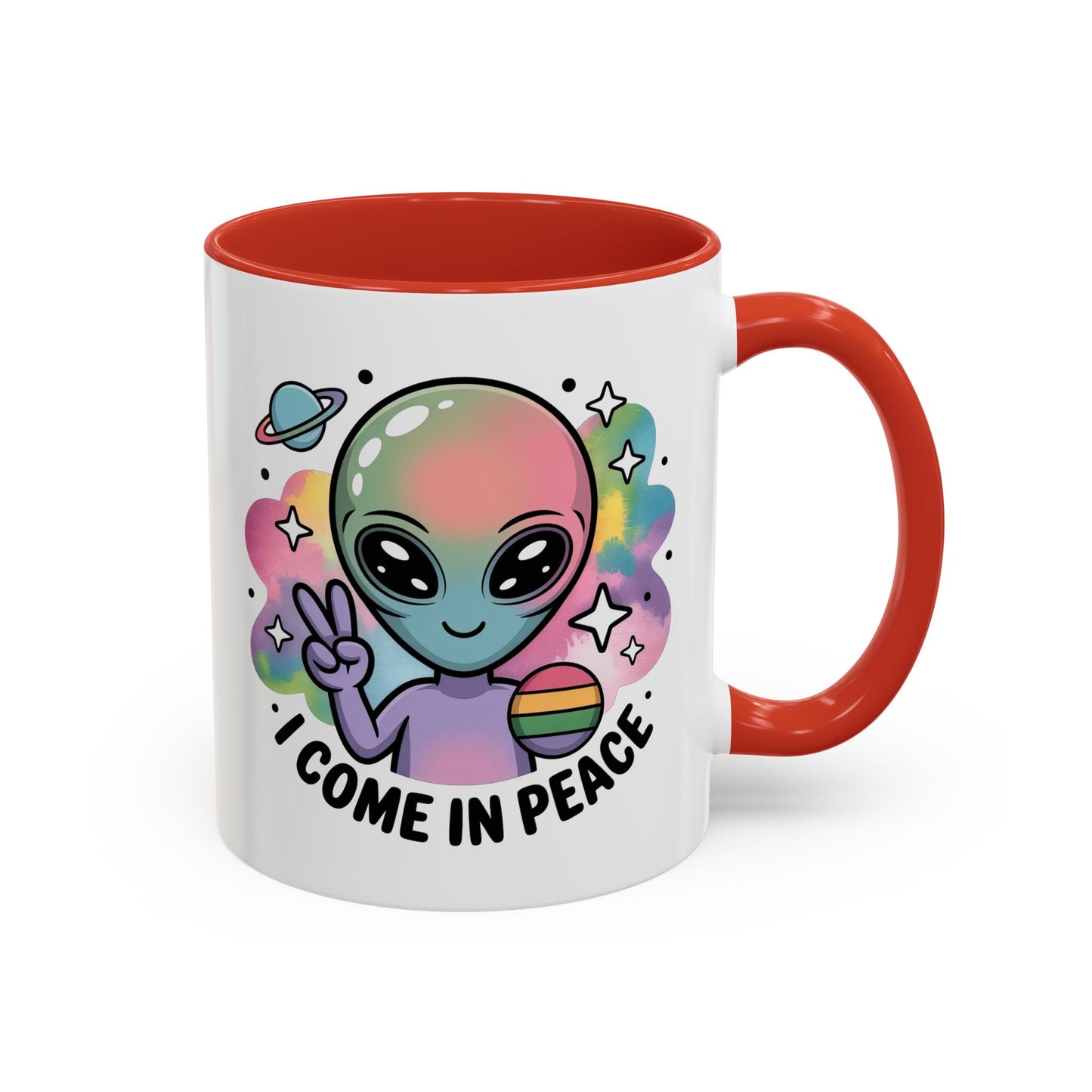 Alien Mug - I Come In Peace