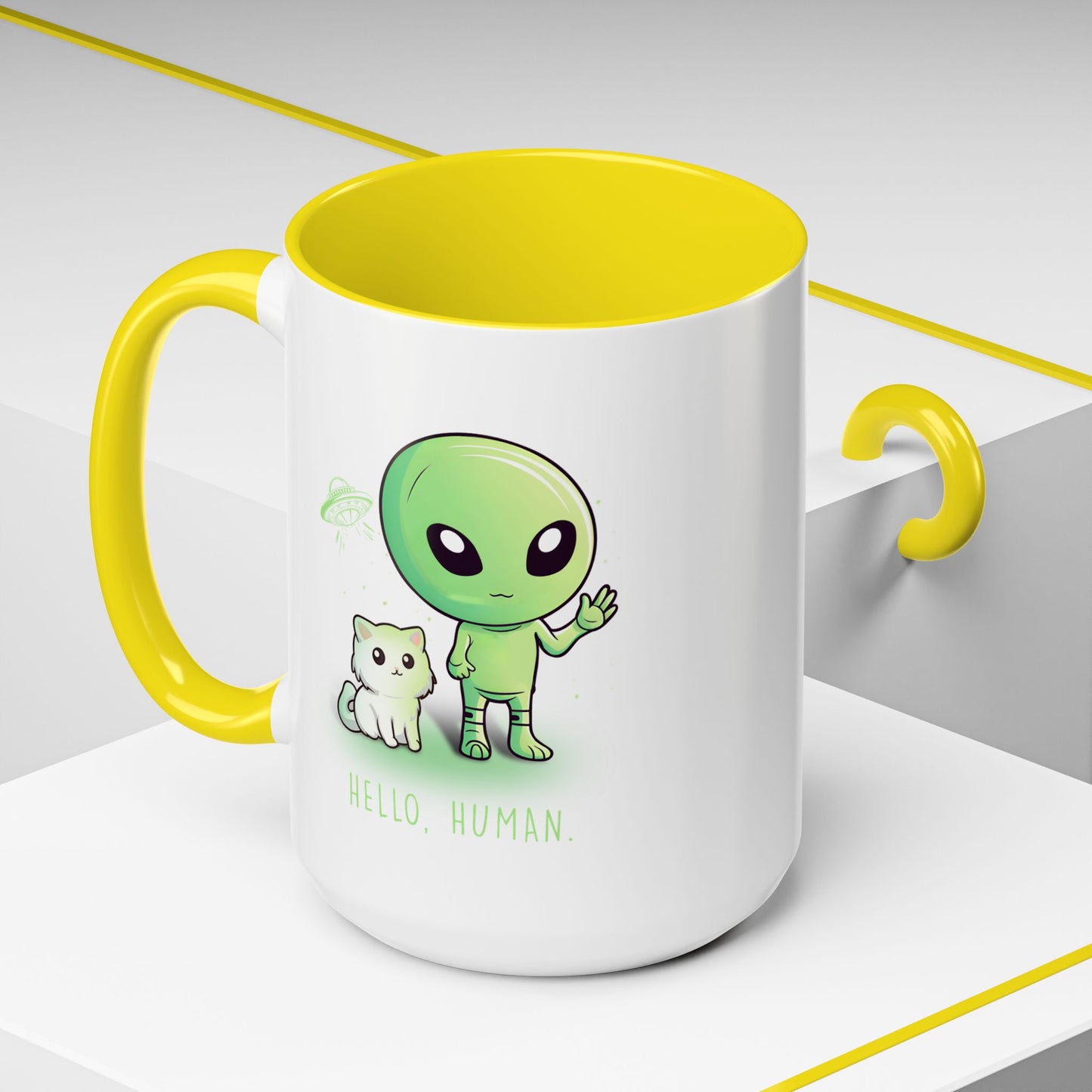 Alien Mug - Hello Human