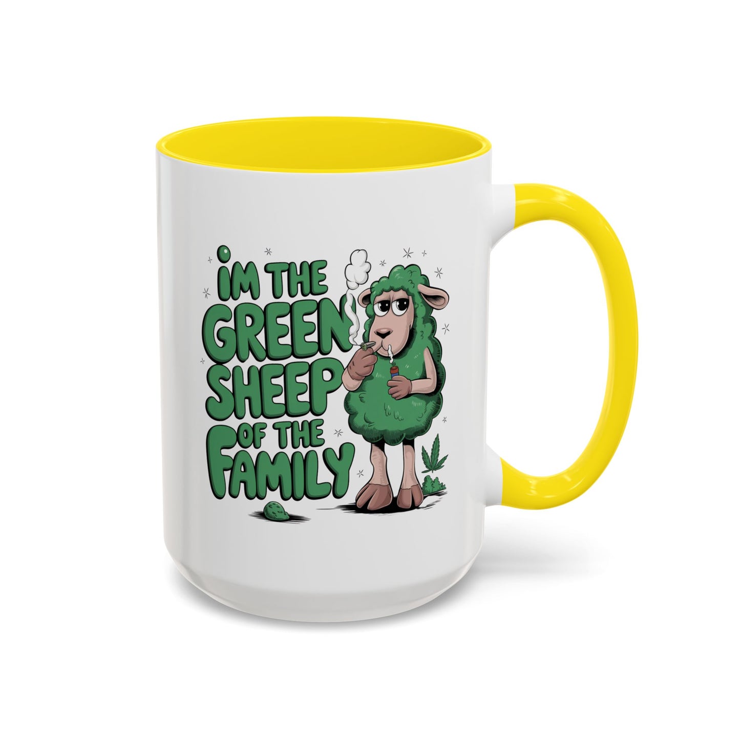 Adult Mug - I'm The Green Sheep