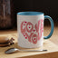 Valentine's Day Mug - Love You Heart Lettering