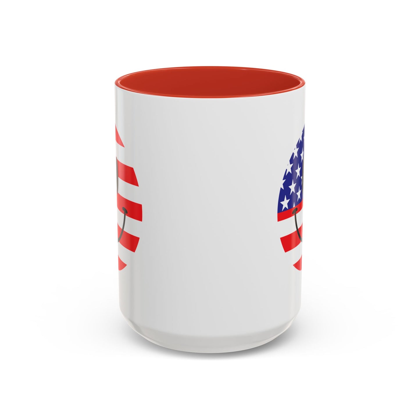 4th of July Mug - America Smiley Face