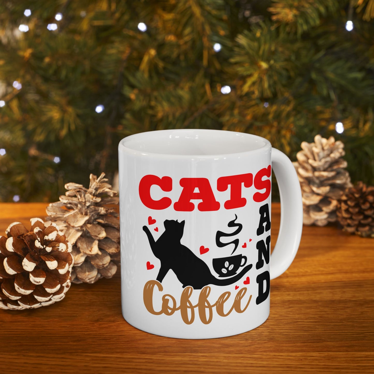 Animal Mug - Cats and Coffee