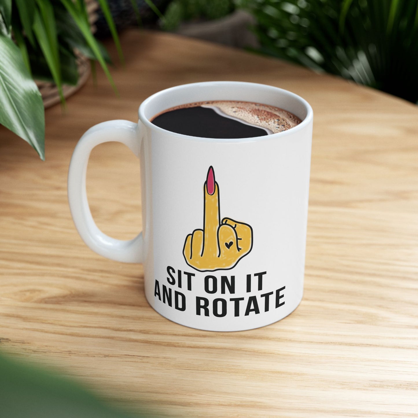 Adult Mug - Sit On It And Rotate