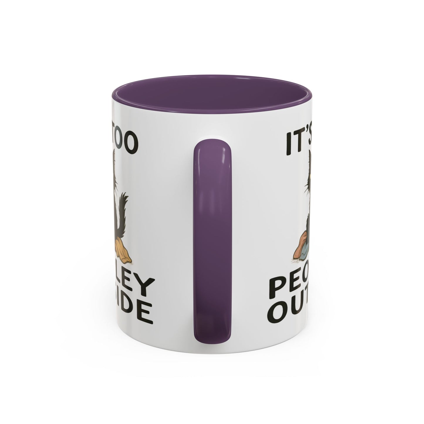 Animal Mug - It's Too Peopley Outside