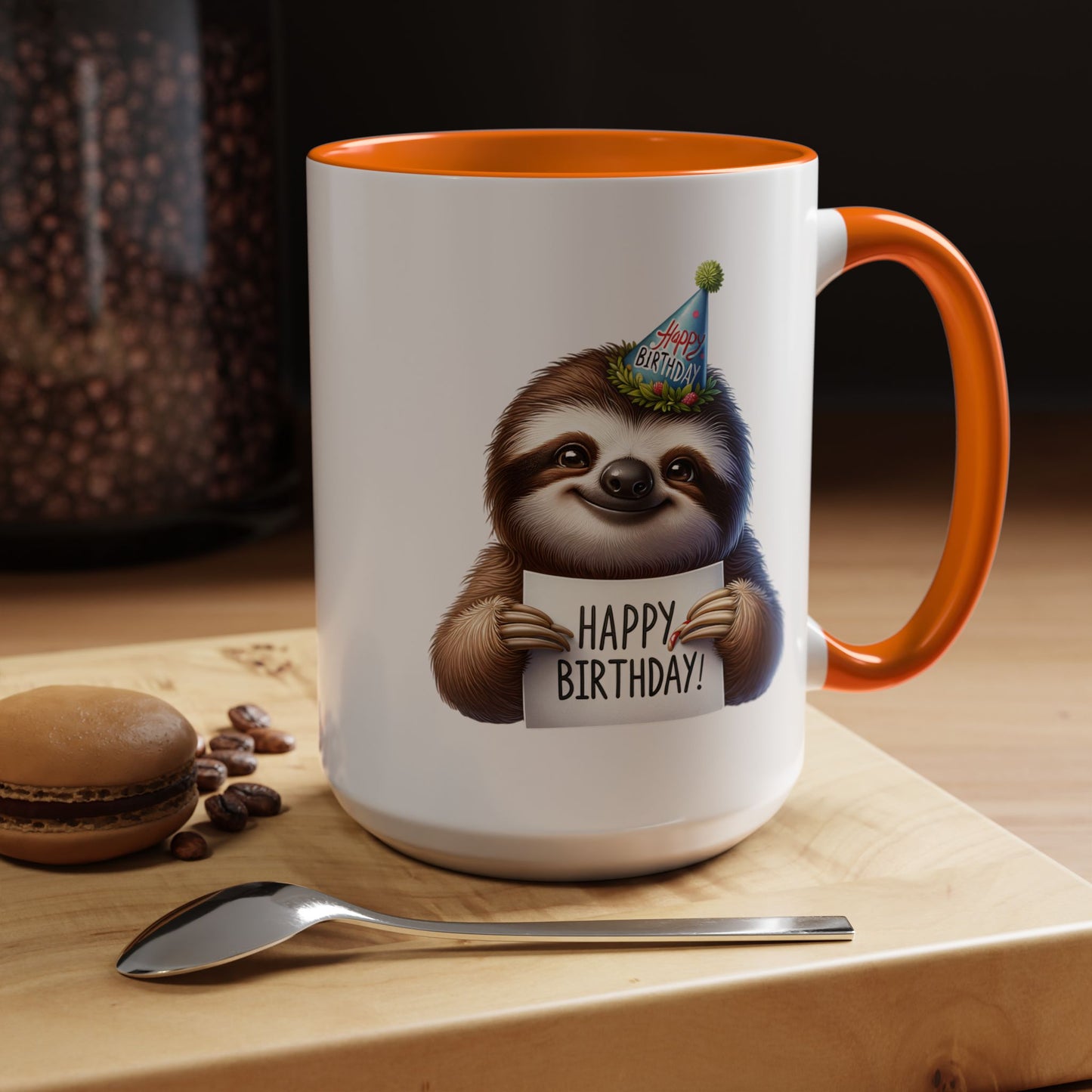 Birthday Mug - Sloth Clipart