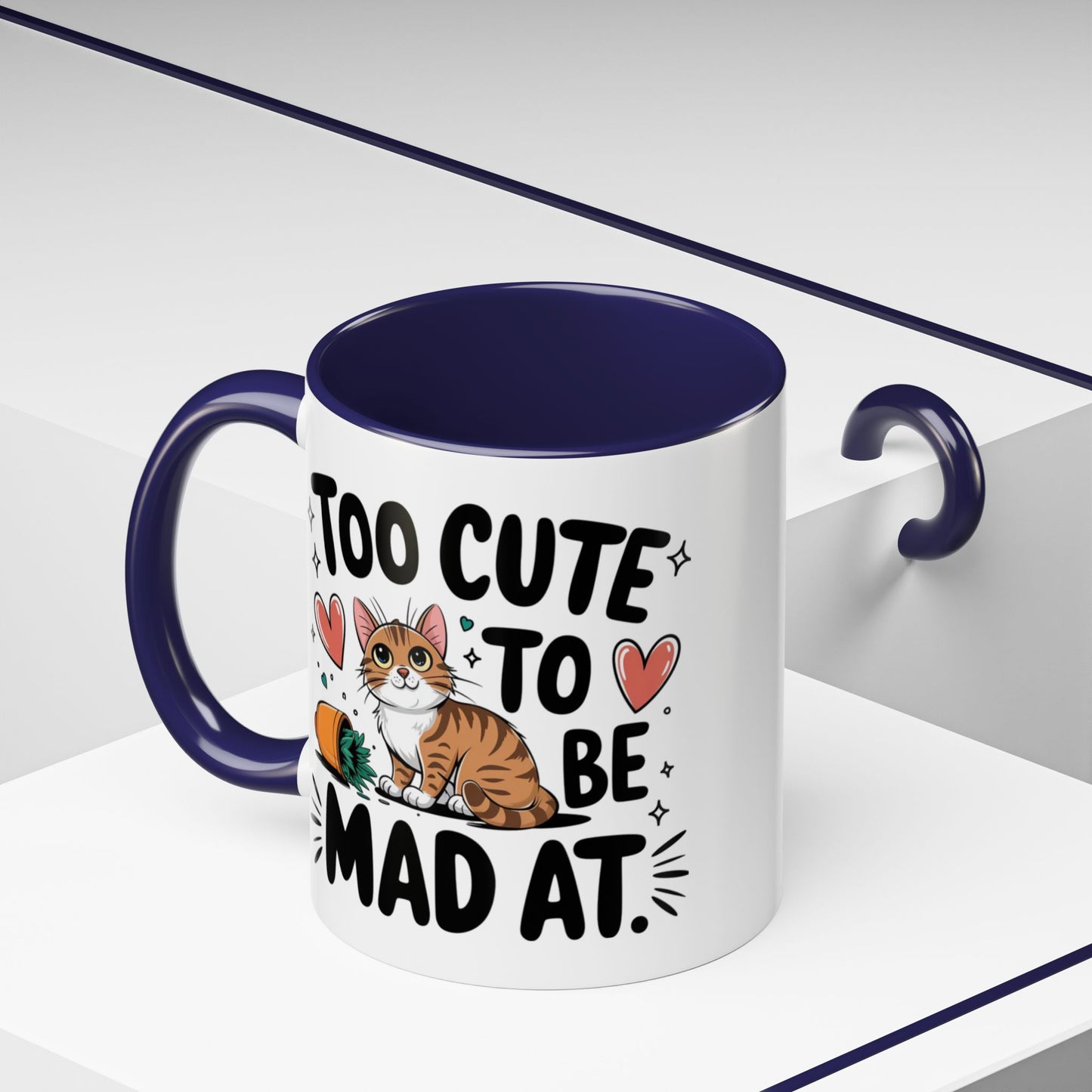 Animal Mug - Too Cute To Be Mad At