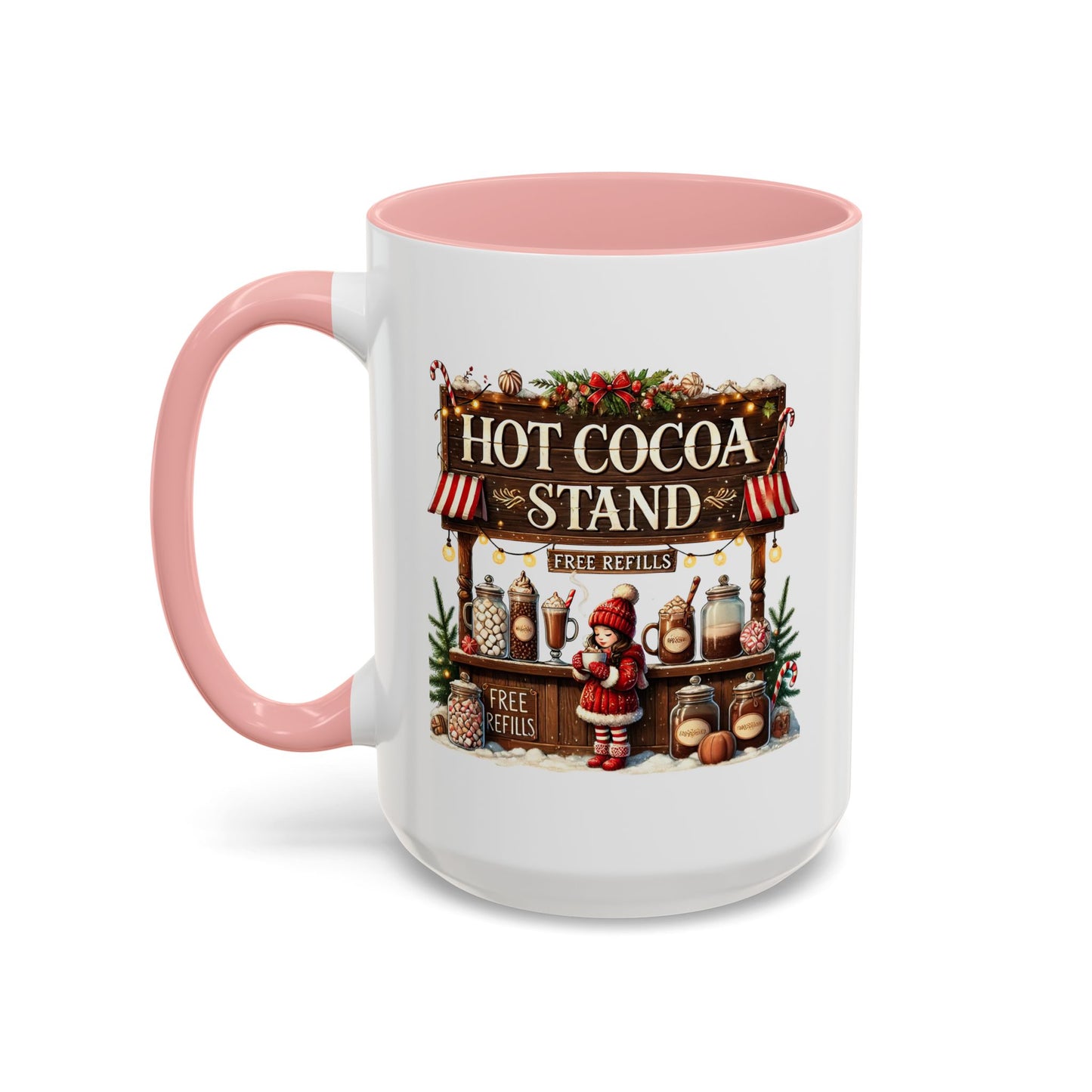 Christmas Mug - Hot Cocoa Stand Free Refills