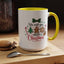 Christmas Mug - We Wish You a Merry Christmas Black & Red Text Cookies & Candy