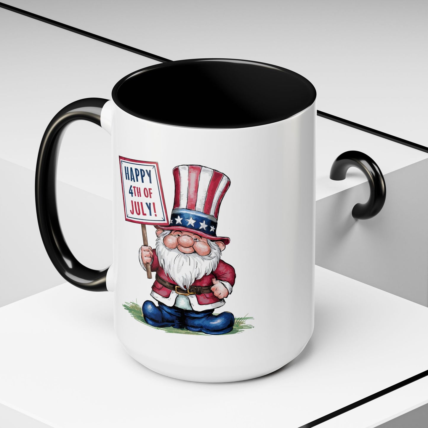 4th of July Mug - American Gnome 8
