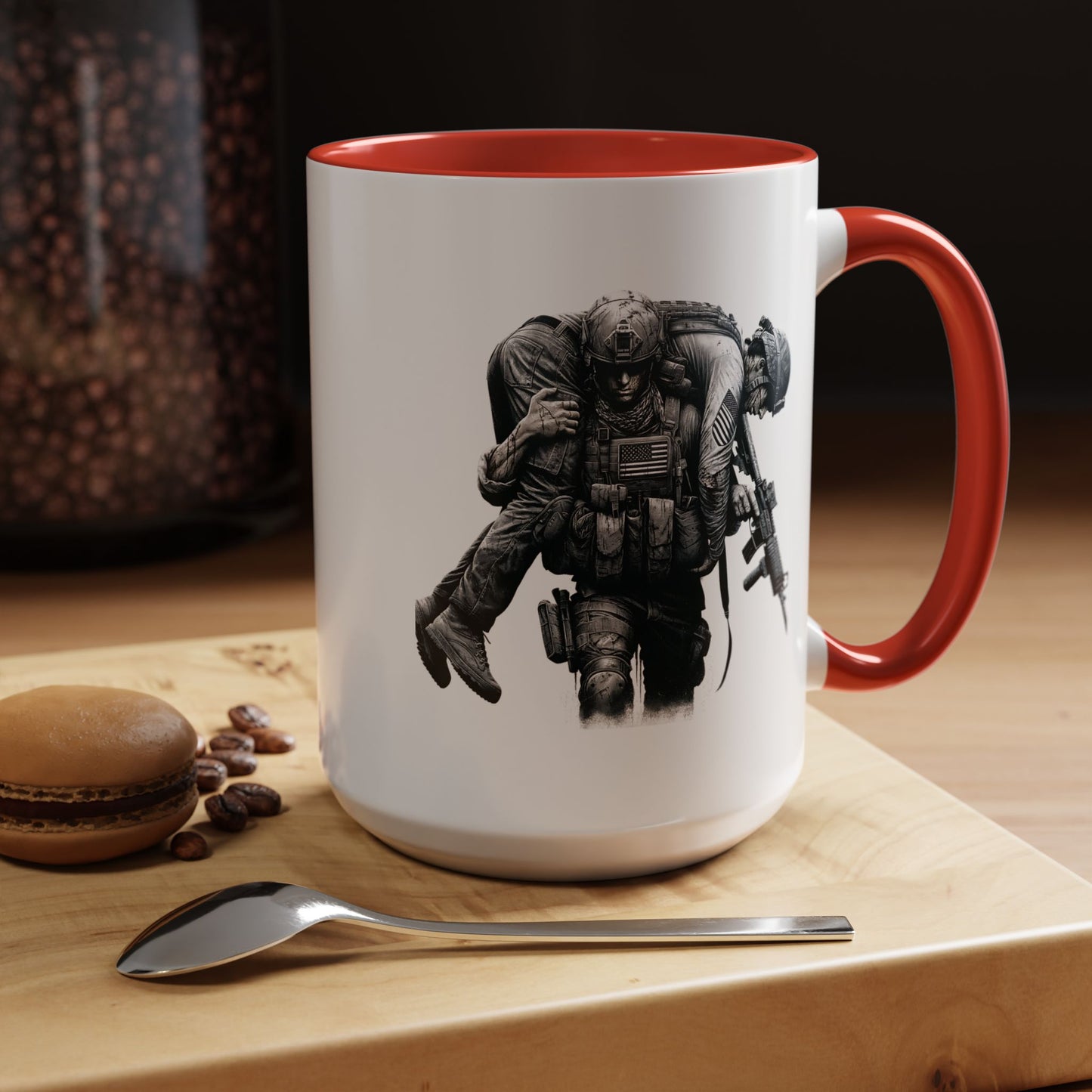 4th of July Mug - American Combat Soldiers
