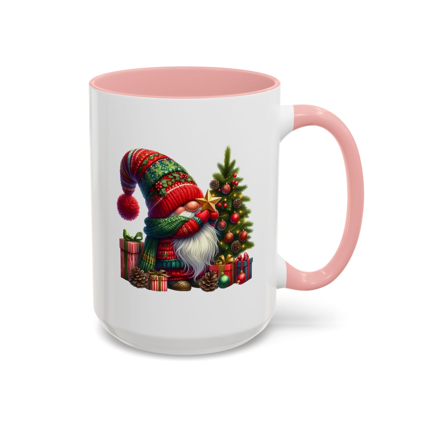 Christmas Mug - Gnome with Christmas Tree Star