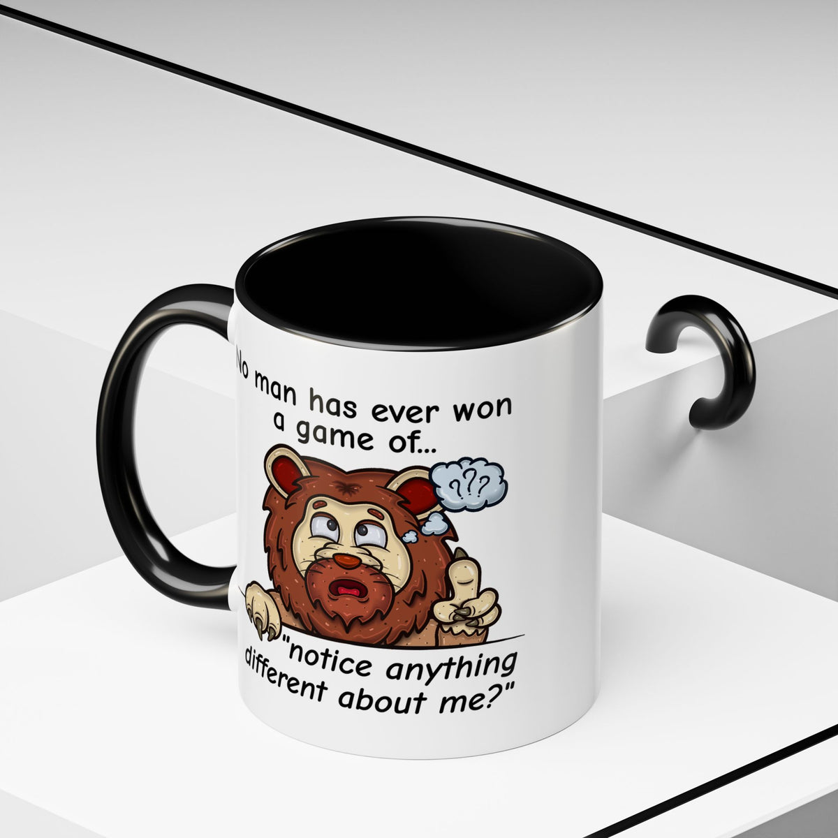 Humor Mug - No Man Has Ever Won a Game