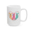 Easter Mug - Bunnies Heart