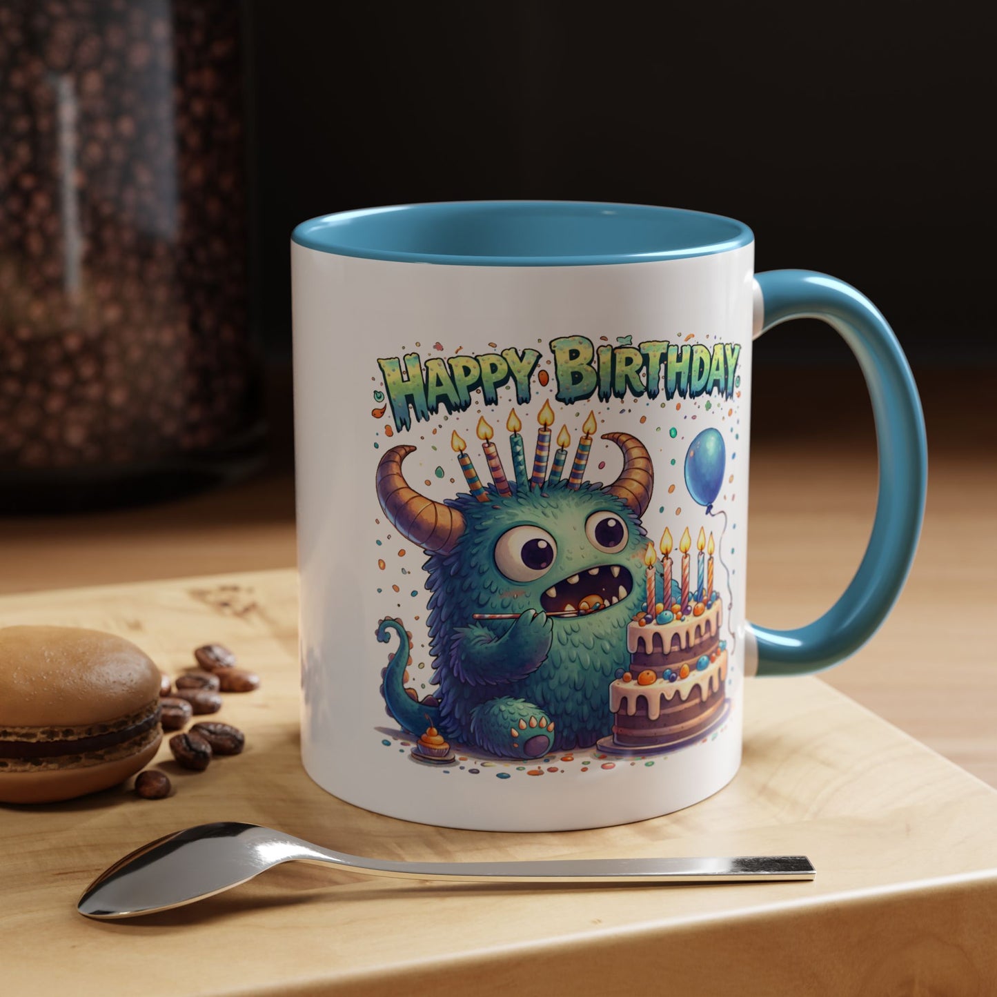 Birthday Mug - Monster Cake