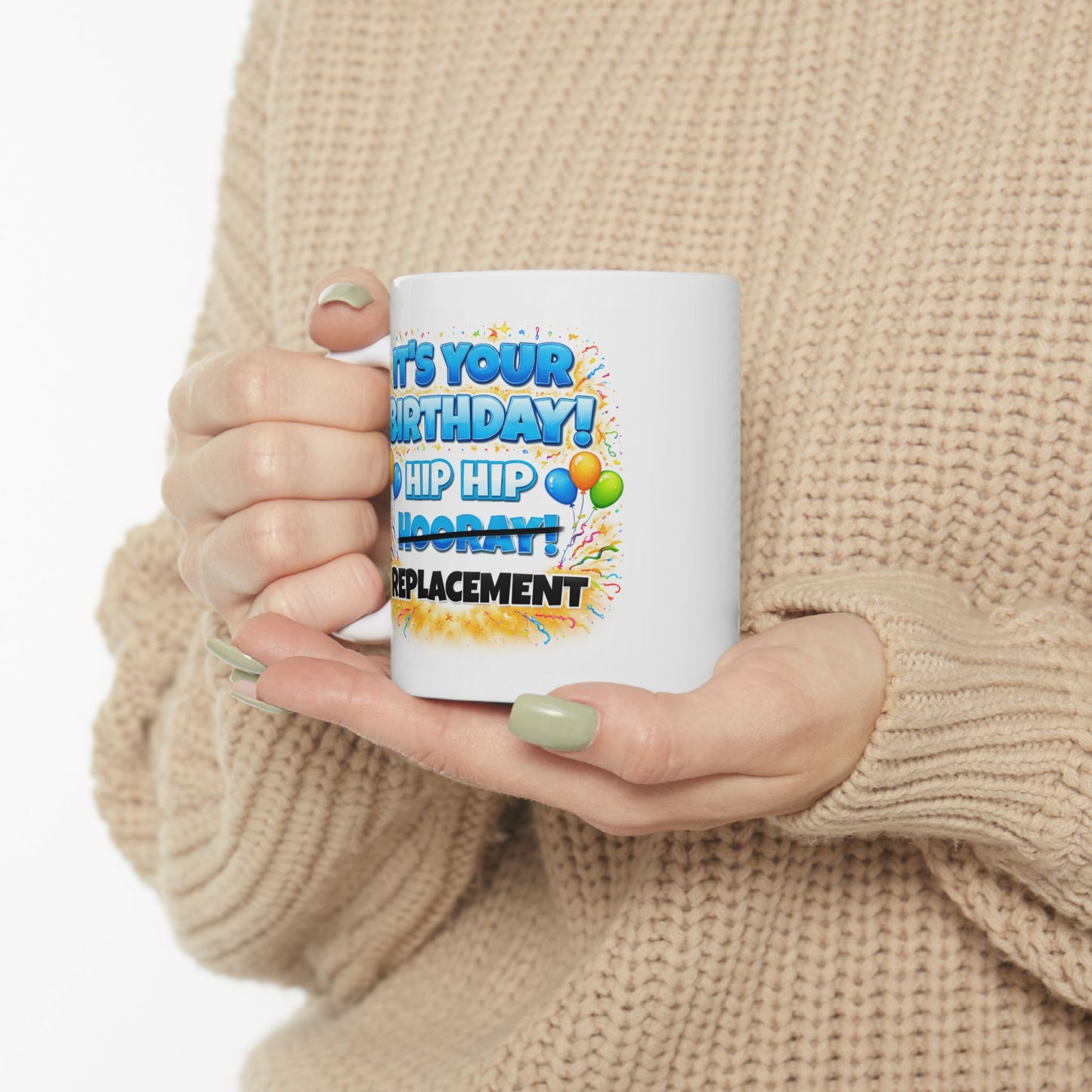 Birthday Mug - Hip Hip Hooray (Male)