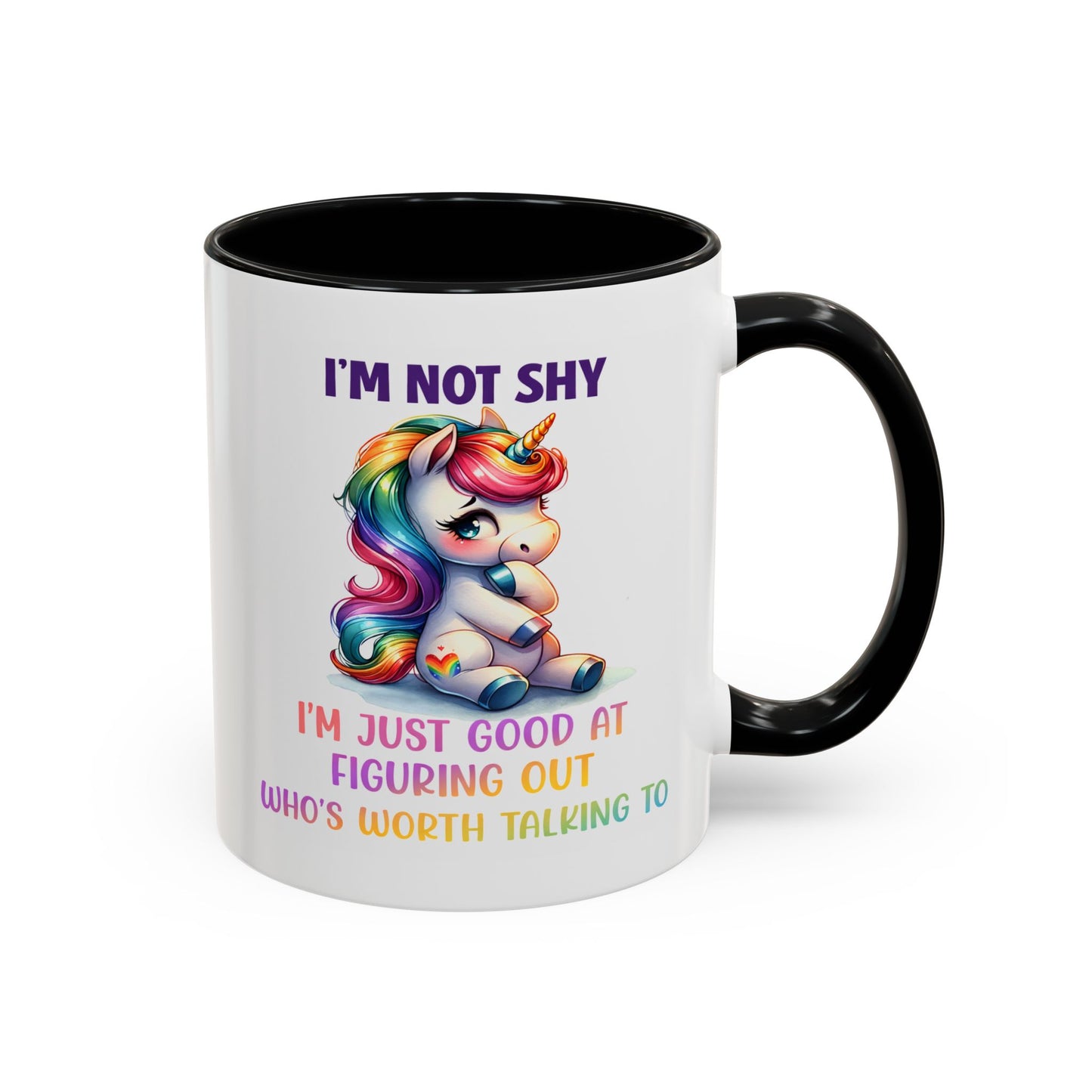 Humor Mug - I'm Not Shy