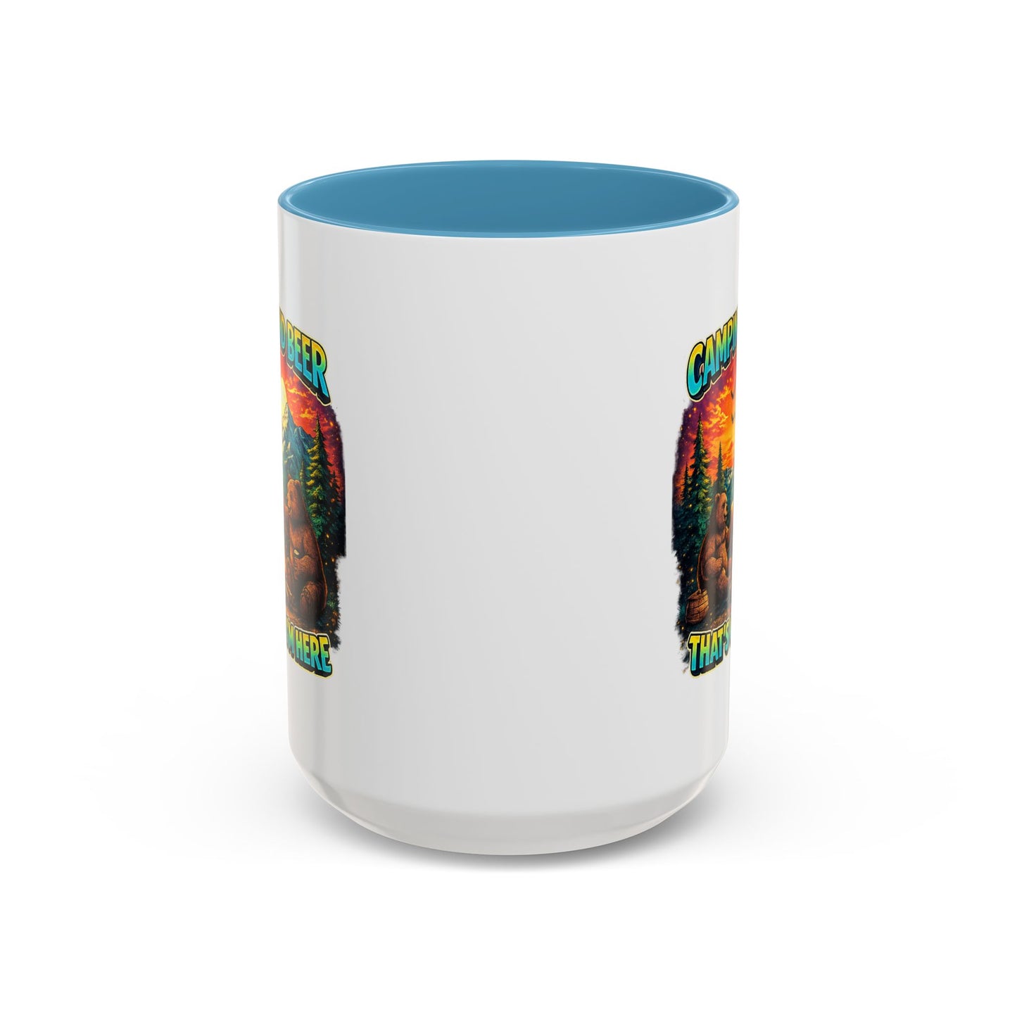 Humor Mug - Camping and Beer