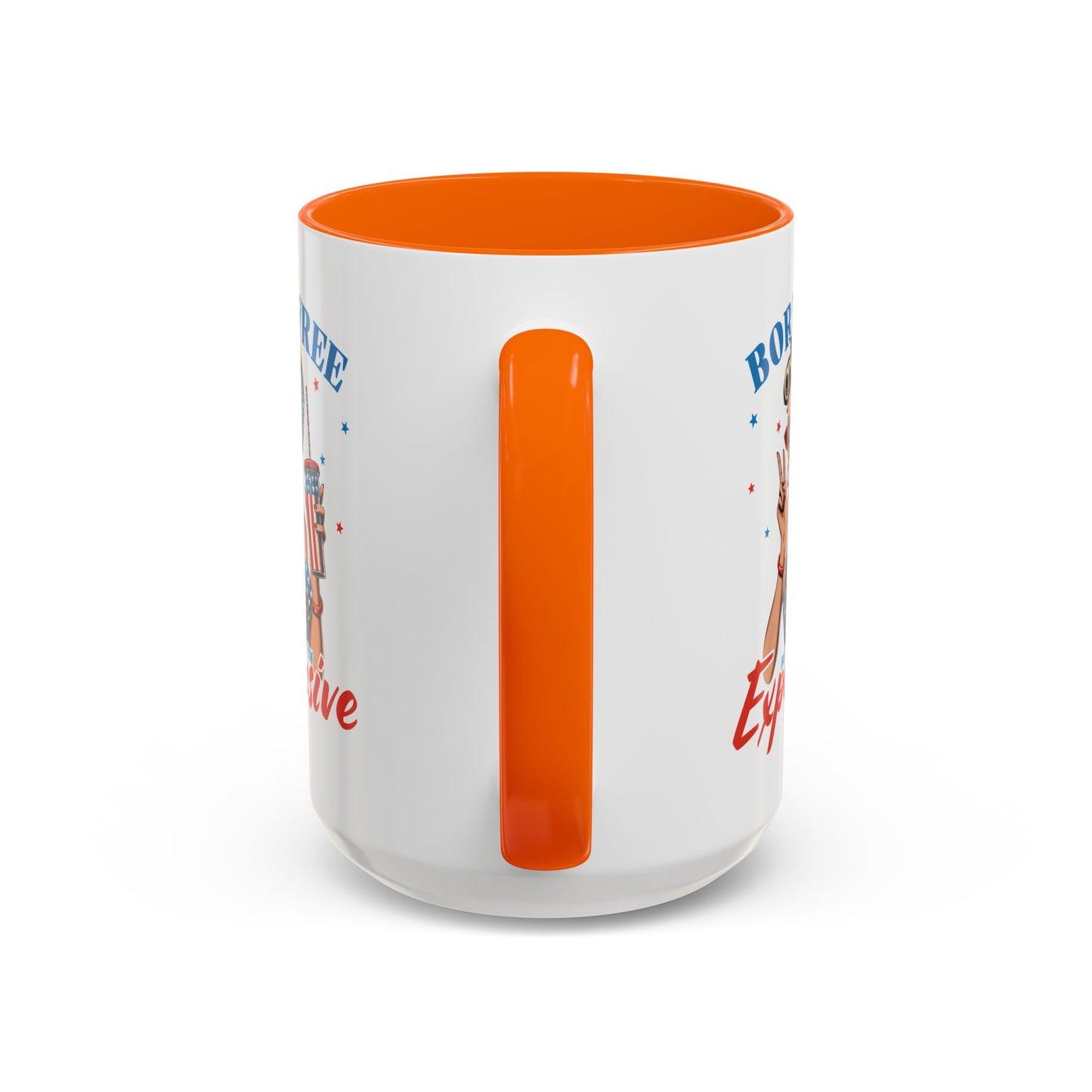 4th of July Mug - Born Free But Now I'm Expensive