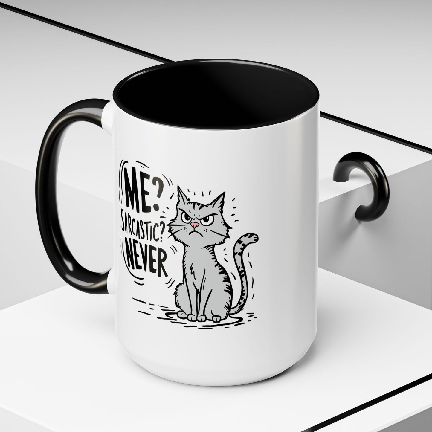 Animal Mug - Me? Sarcastic? Never