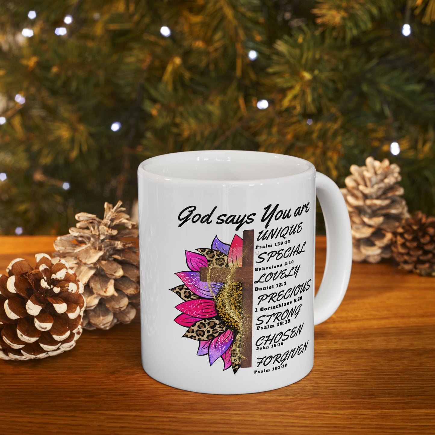 Religious Mug - God Says You Are