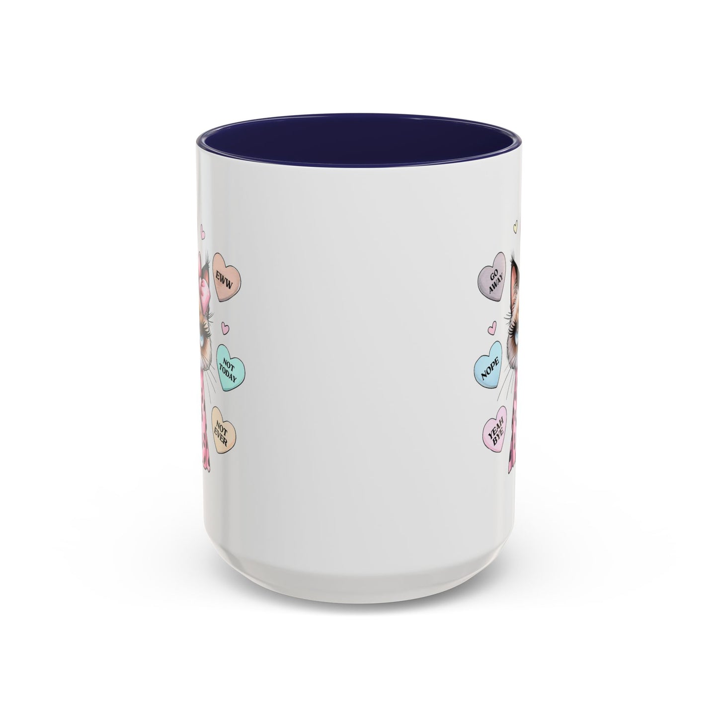Animal Mug - Conversation Hearts