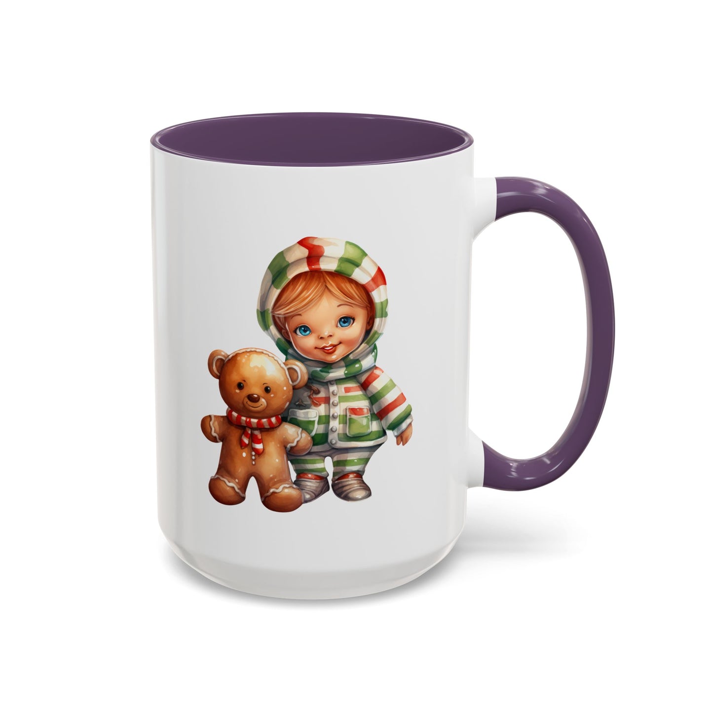 Christmas Mug - Gingerbread Man & Girl
