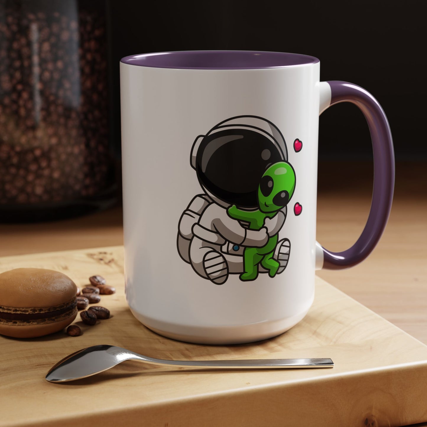 Alien Mug - Astronaut Hug Alien