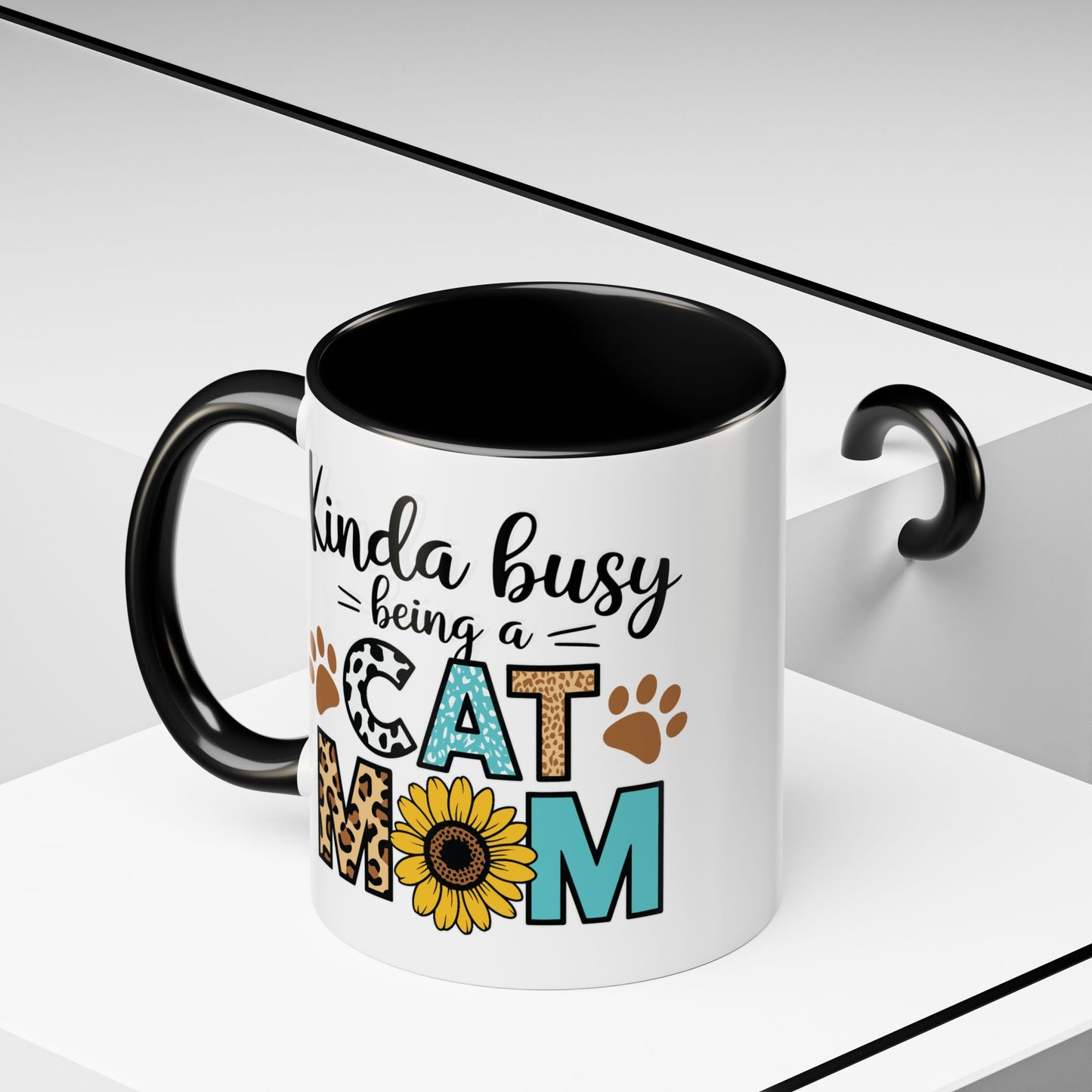 Animal Mug - Kinda Busy Being a Cat Mom