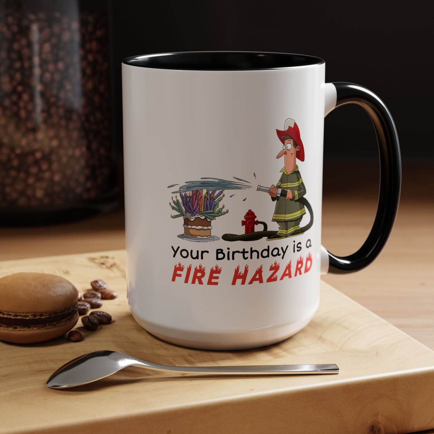 Birthday Mug - Fire Hazard