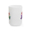 Birthday Mug - Happy Birthday Balloon Text