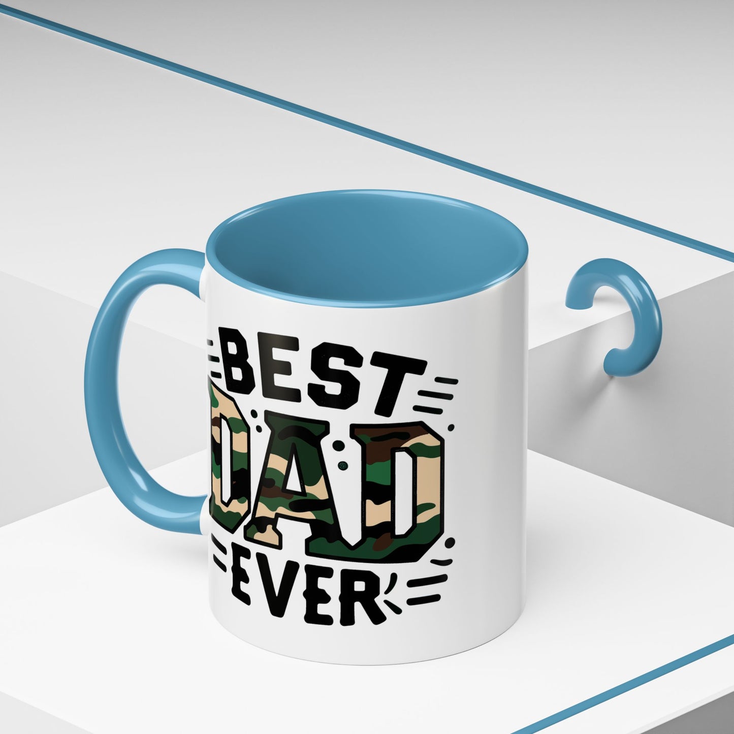 Father's Day Mug - Best Dad Ever Cammo
