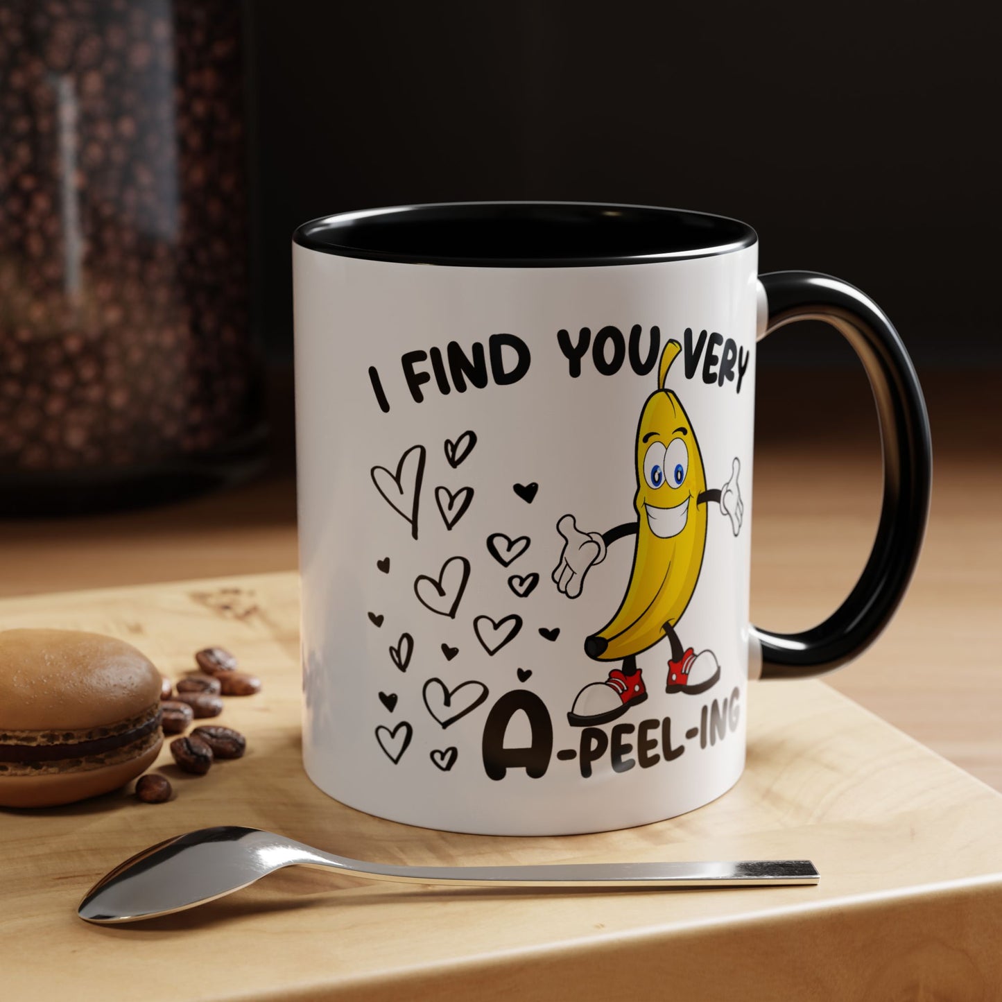 Adult Mug - I Find You Very A-Peel-Ing
