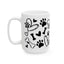 Animal Mug - Dog Paws & Bones