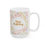 Birthday Mug - Happy Birthday Floral Circle