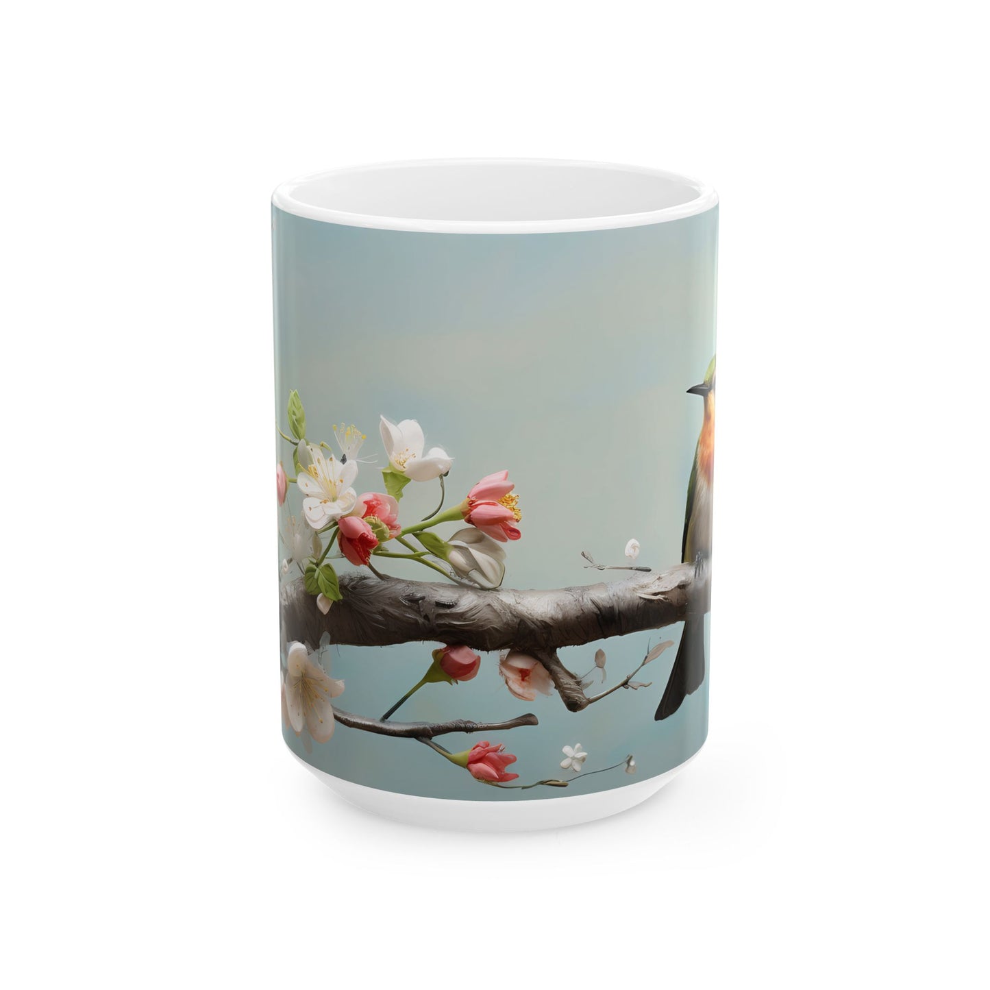 Artistic Mug - Felted Bird