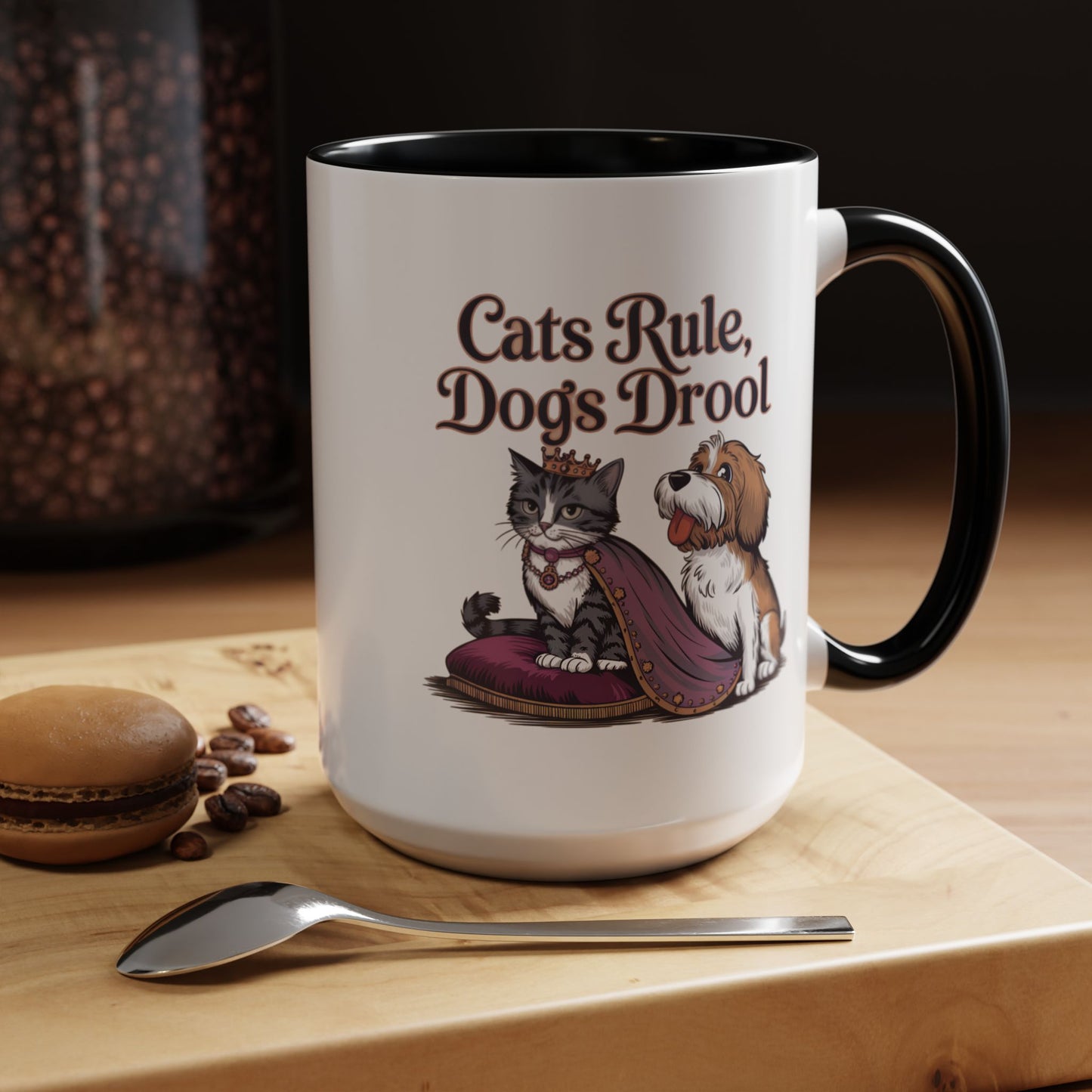 Animal Mug - Cats Rule Dogs Drool