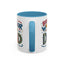 Father's Day Mug - Dad Brave Warrior