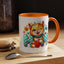 Mother's Day Mug - Mom Cat Red Heart